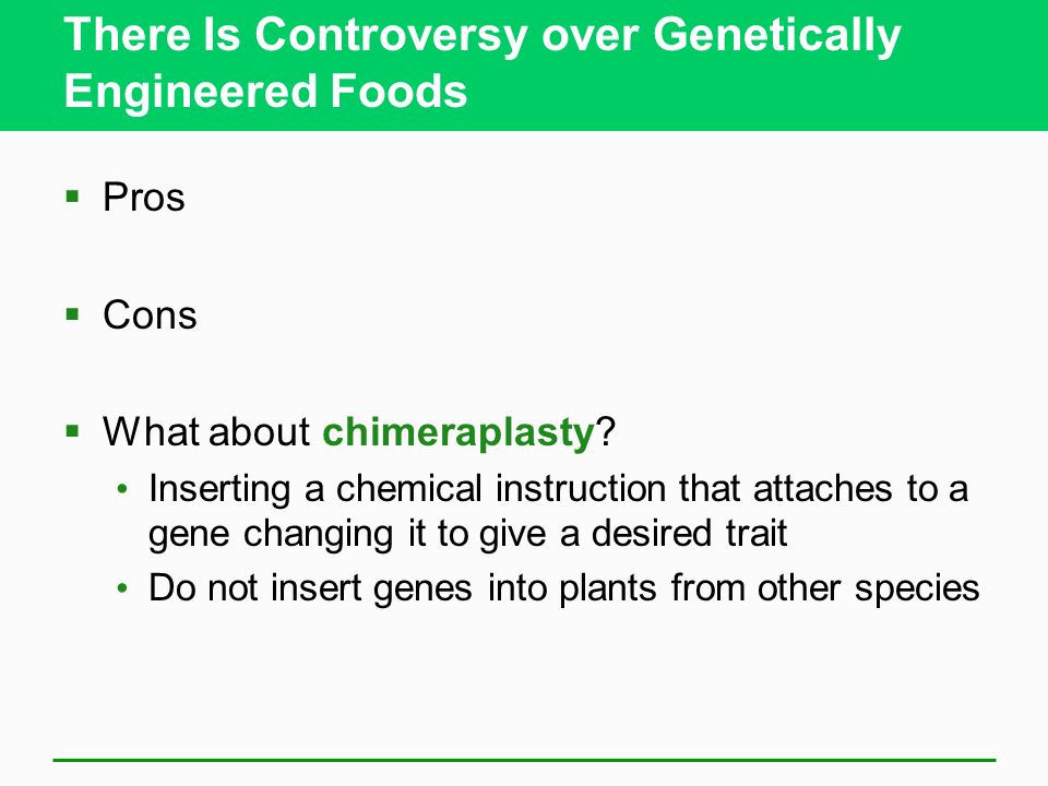 Genetically modified food controversies